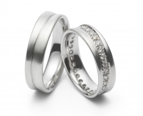Pavé trouwring